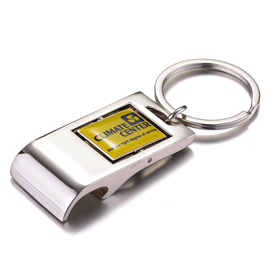 Customized Logo Bottle Opener Keychain