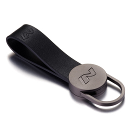 Genuine Leather Keychain with Customized Logo