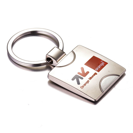 Metal Keychain with Customized Logo