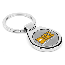 Standard Printed Metal Keychain