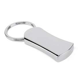 Engraved Metal Promotional Keychain
