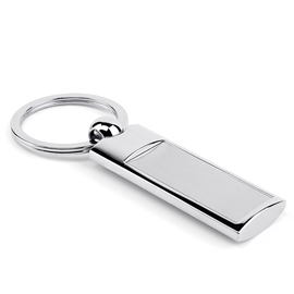 Rectangle Metal Keychain