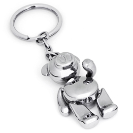 Bear Shape Metal Keychain