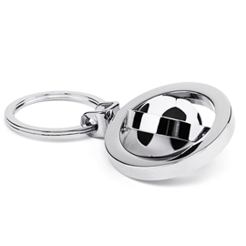 Spinning Sport Metal Keychain