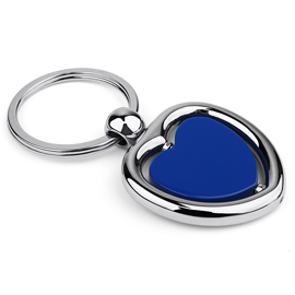 Heart Shape Keychain with Painted