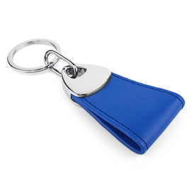 Deluxe Metal/PU Keychain