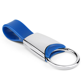 Classic Engraved Silicone Keychain