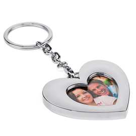 Photo Frame Metal Keychain