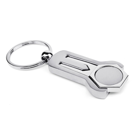 Metal Keychain with Divot Tools