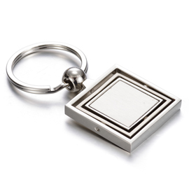 Spinning Metal Keychain