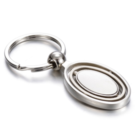 Spinning Metal Keychain