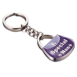 Charms Metal Keychain