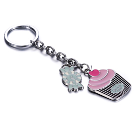 Charms Metal Keychain