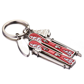 Charms Metal Keychain