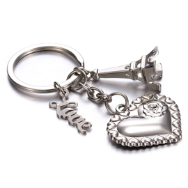 Charms Metal Keychain