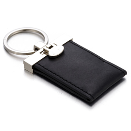 Photo Frame Leather Keychain