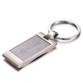 Engraved Metal Keychain