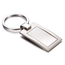 Engraved Metal Keychain